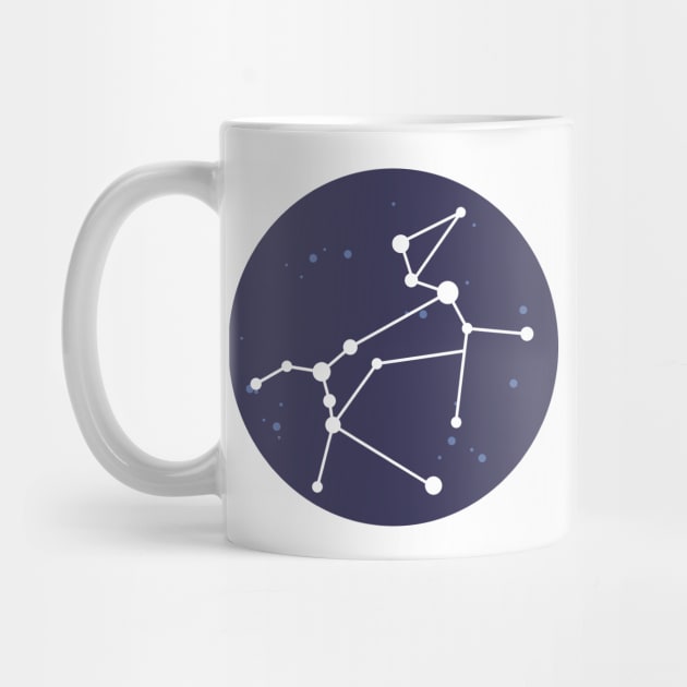 Canis Major Constellation by aglomeradesign